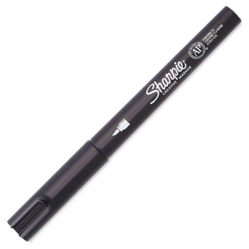 Picture of SHARPIE ACRYLIC MARKER BRUSH TIP BLACK